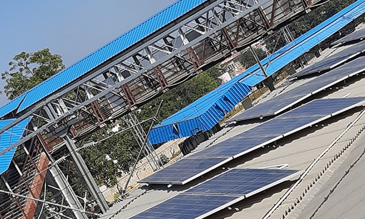 Solar Plant Installation in Dausa