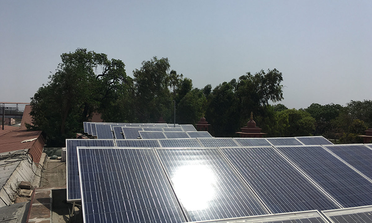 Solar Plant Installation in Bhawnaimandi