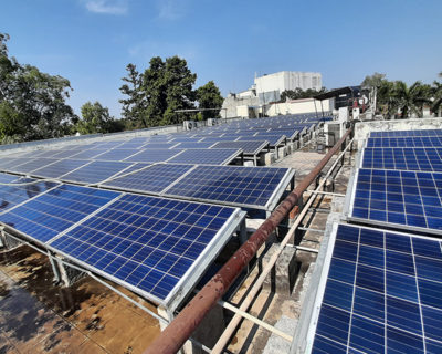 Solar Plant Installation at LIC Meerut