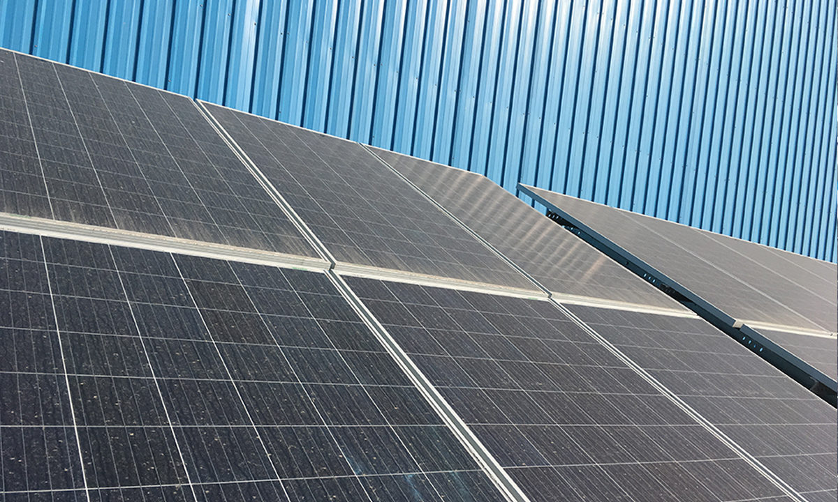 Solar Plant Installation in Balmer