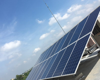 Solar Plant Installation at RDSO