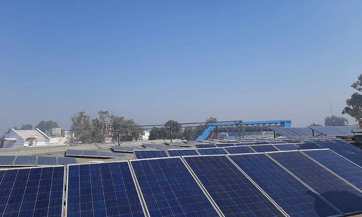 Solar Plant Installation in Dausa