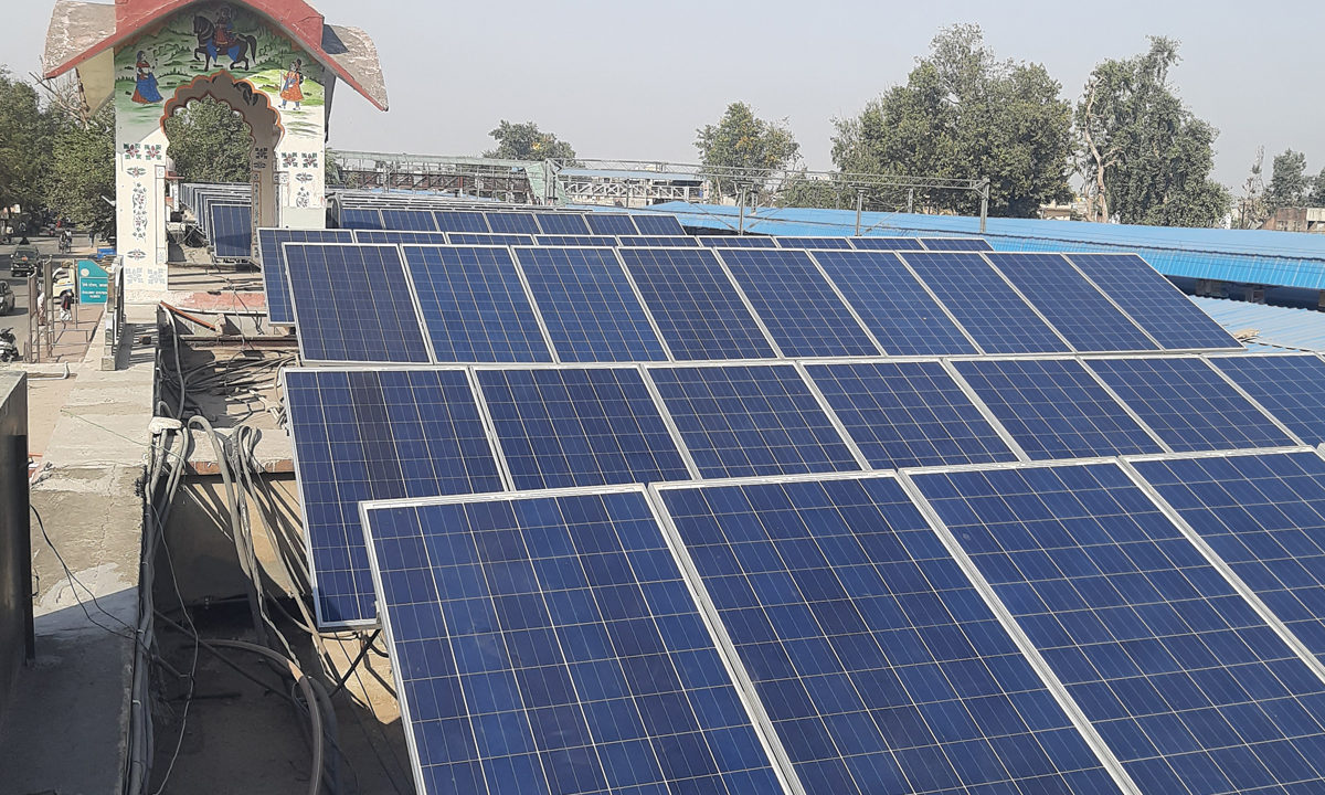 Solar Plant Installation in Alwar