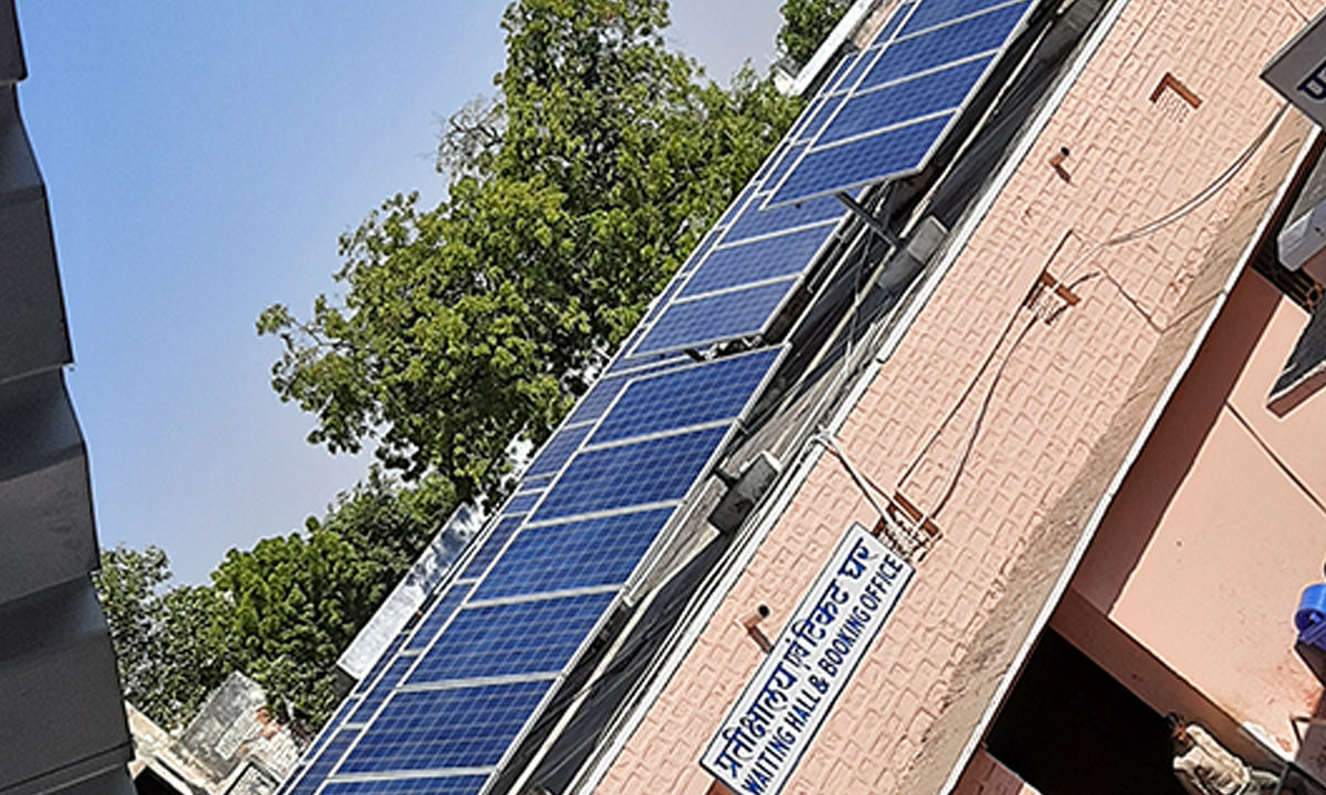 Solar Plant Installation in Phulera