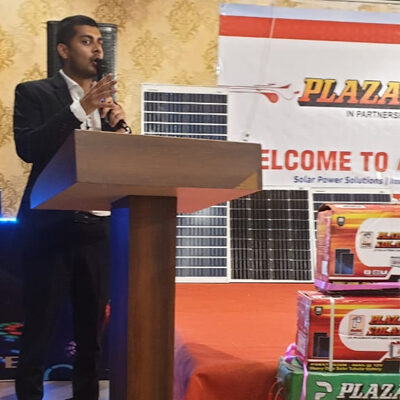 Plaza Solar Distributor Meet at Manu Electronic – Barabanki