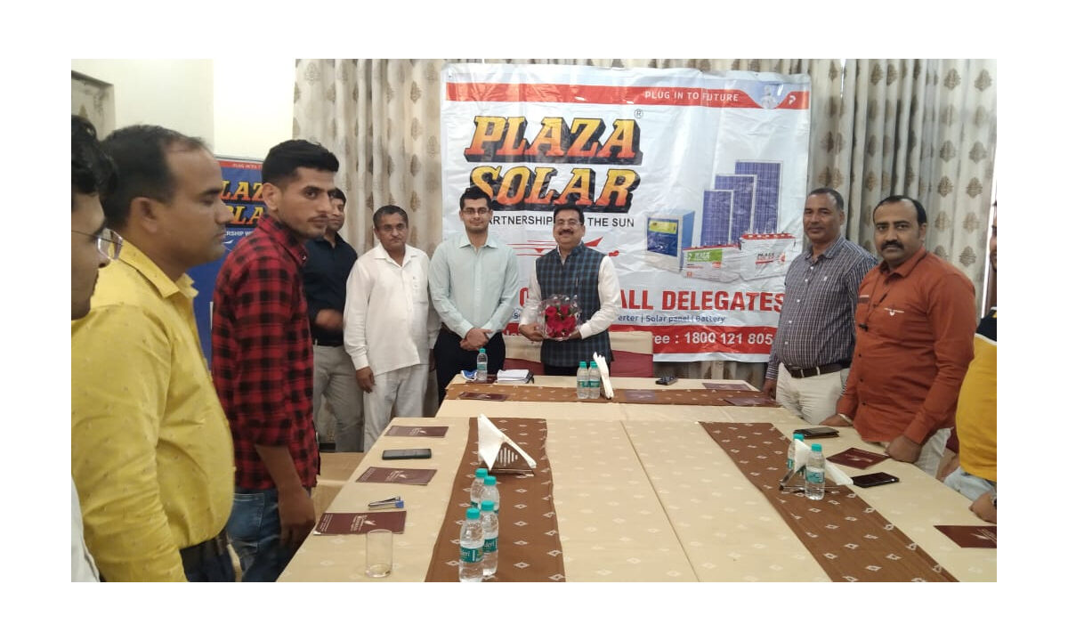 Plaza Solar Distributor meet with our Haryana Distributors.