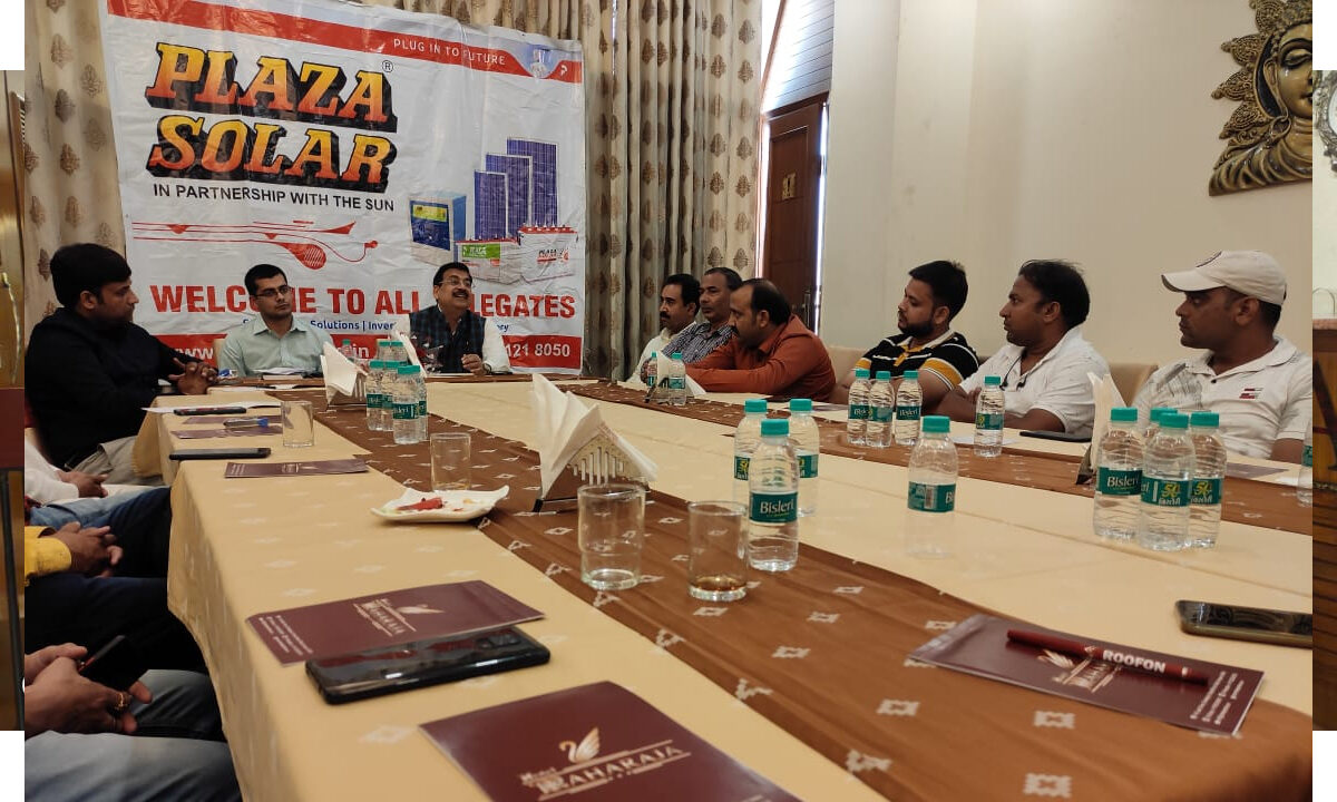 Plaza Solar Distributor meet with our Haryana Distributors.