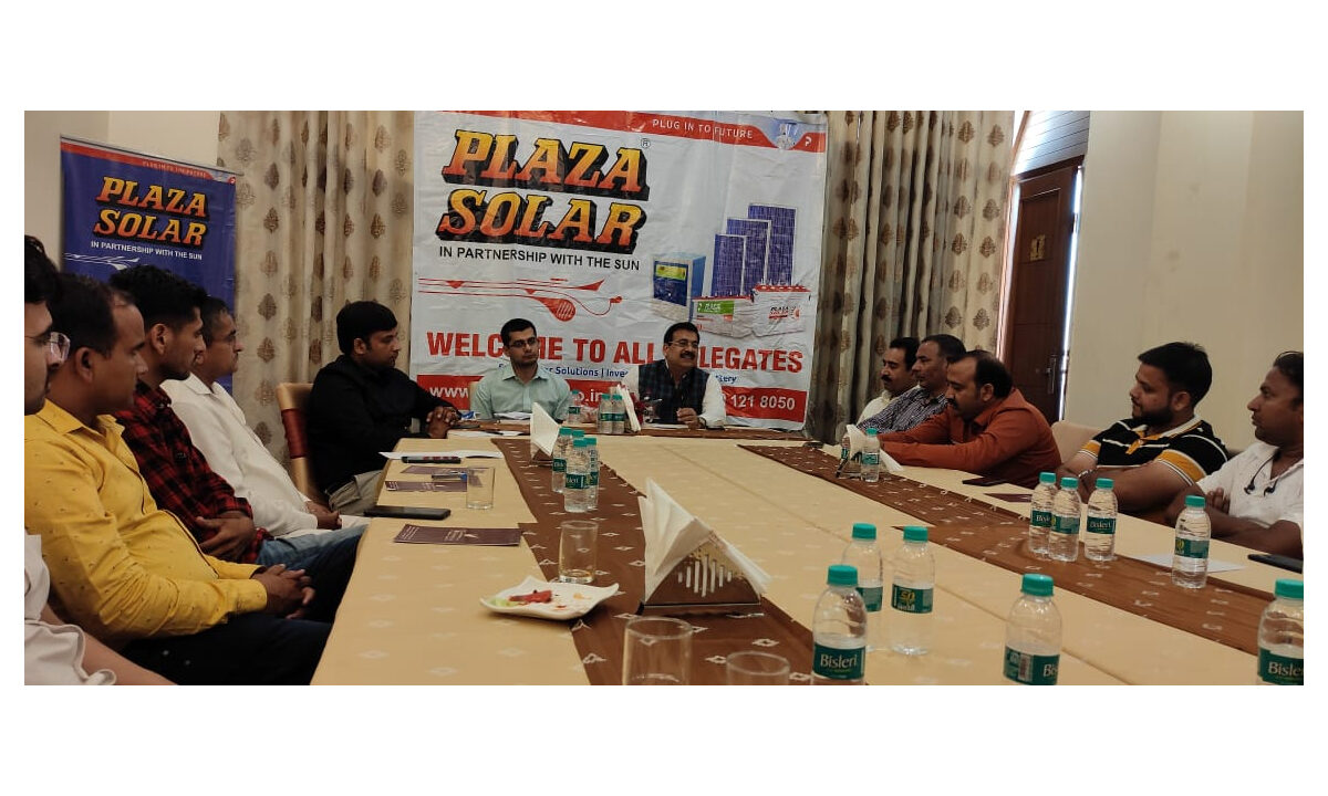 Plaza Solar Distributor meet with our Haryana Distributors.