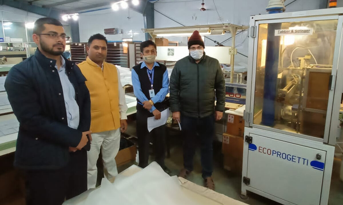 Factory inspection and survey by Shri Abhishek Sengupta ji, Director, BREDA, a precursor to Plaza Power getting empaneled with the acclaimed organization