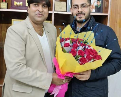 A meeting with our esteemed distributor Shri Sunil Soni ji at Shri Solar Shop, Hardoi with our MD, Mr. Abhishek Gupta